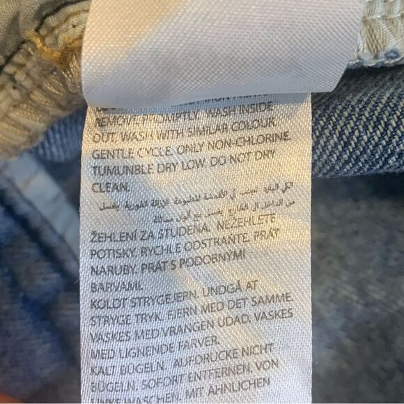 Edikted Raquel Folded Jeans Size XL - Picture 10 of 12